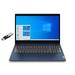 Newest Lenovo Ideapad 3 High Performance Business Laptop 15.6 FHD Laptop -AMD Ryzen 5 5500U 6-Core - Radeon Graphics - 20GB DDR4 - 1TB SSD - WiFi Bluetooth- Windows 10 Pro Abyss Blue w/ 32GB USB