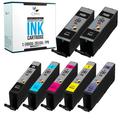 CMYi Ink Cartridge Replacement for Canon PGI-280XXL and CLI-281XXL (7-pack: 2 Pigment Black + 1 each BK/C/M/Y/PB)