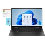 HP Envy x360 15t-fh Home/Business 2-in-1 Laptop (AMD Ryzen 7 7730U 8-Core 15.6in 60 Hz Touch Full HD (1920x1080) AMD Radeon Win 11 Pro) with Microsoft 365 Personal Dockztorm Hub