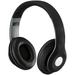 iLive IAHB48MB Bluetooth Over-The-Ear Headphones with Microphone (Matte Black)