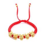 pulunto 2024 Year Of The Dragon Red String Bracelet Dragon Year Bracelet Lucky Dragon Couple Bracelet Handwoven Adjustable Bracelets Chinese New Year Jewelry Gifts G6G8