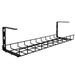 Under Desk Cable Management Tray Wire Desk Tray Organizer Cable Organizer Basket for Office Home ( Black )