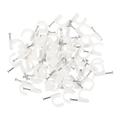 500 Pcs Cable Tie Telephone Cable Clips Wire Clamp Cable Clip Nails Wire Organizer Phone Line Wire Fixed Buckle