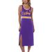 Women's G-III 4Her by Carl Banks Purple Minnesota Vikings Main Field Maxi Dress