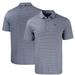 Men's Cutter & Buck Navy/White Tennessee Titans Big Tall Forge Eco Double Stripe Stretch Recycled Polo