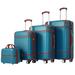 4-Piece Hard Shell Luggage Set Lightweight Carry on Luggage Spinner Suitcase Cosmetic Case w/ TSA Lock Travel Set (12/20/24/28)