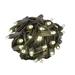 50 Light Twinkle LED Christmas Mini Light, Warm White, Brown Wire, 25’ Long - Warm White (Brown Wire)