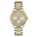 GUESS W1156L5 Lady Frontier Stone Set Two Tone Bracelet Watch - W96175