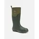 Men's Muckmaster Hi Mens Wellingtons - Moss Rubber - Size: 10