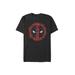 Men's Big & Tall Deadpool Icons Tops & Tees by Mad Engine in Black (Size 4XL)