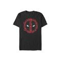 Men's Big & Tall Deadpool Icons Tops & Tees by Mad Engine in Black (Size 5XL)