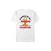 Men's Big & Tall Garfield Is My Valentine Tops & Tees by Mad Engine in White (Size 3XLT)