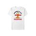 Men's Big & Tall Garfield Is My Valentine Tops & Tees by Mad Engine in White (Size 5XL)