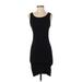 Leith Casual Dress - Mini: Black Solid Dresses - Women's Size X-Small