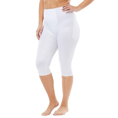 Plus Size Women's Rago® Light Control Capri Pant Liner 920 by Rago in White (Size 10XL) Slip