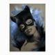 Marilyn Monroe Catwoman Canvas Print by Angel London