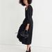 Madewell Dresses | Madewell Petite Lucie Tiered Midi Dress In Dot Size Xxlp | Color: Black | Size: Xxlp
