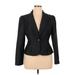 Nine West Blazer Jacket: Short Gray Jackets & Outerwear - Women's Size 14