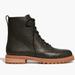 Madewell Shoes | Madewell The Clair Lace-Up Boot In Leather | Color: Black | Size: 5.5