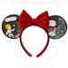 Disney Accessories | Disney Parks Star Wars Holiday Minnie Mouse Ear Headband Luke And Darth | Color: Red | Size: Os