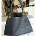 Louis Vuitton Bags | Louis Vuitton Artsy Mm Imprinte Black Bag | Color: Black/Blue | Size: Os