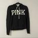 Pink Victoria's Secret Tops | Black Pink Victoria’s Secret Hoodie Sweater | Color: Black | Size: M