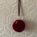 Free People Bags | Euc Pom Pom Wristlet Color: Burgundy | Color: Red | Size: Os