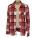 American Eagle Outfitters Tops | American Eagle Outfitters Plaid Checker Button Cowboy Ranch Shirt Womens Medium | Color: Pink/White | Size: M