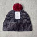 Lululemon Athletica Accessories | Lululemon Fleece Lined Knit Pom Pom Beanie Winter Hat Nwt | Color: Black/Red | Size: Os