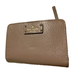 Kate Spade Bags | Kate Spade New York Wellesley Cara Wallet Leather Beige Small Wallet | Color: Tan | Size: 5” X 4” X 1”