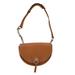 Zara Bags | Euc - Zara Leather Belt Bag | Color: Orange/Silver | Size: Os