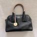Kate Spade Bags | Kate Spade Pebbled Leather Bowler Handbag W/Crossbody Option, Black/Beige | Color: Black/Cream | Size: Os