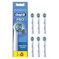 Oral-B Pro Precision Clean Ersatzteile für elektrische Zahnbürste, 6 Stück, Weiß - Original