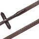 Cottage Craft Horse Reins - Soft Full Grip Rubber Reins for Horses, Eco-Friendly Leather - Brown, Size 56"