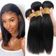 Human Hair Bundles Human Hair Bundles Straight Bundles Human Hair 12A Hair Bundles Human Hair Natural Black Bundles Human Hair Weave Bundles Human Hair Extensions hair bundle/Hair Extensions (Size :