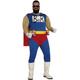 FIESTAS GUIRCA Beerman Mens Fancy Dress Costume - Funny Beer Superhero Mens Outfit with Beer Holders - Bachelor Party Stag Do Fancy Dress Men Size S 36-38