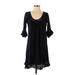 Moda International Casual Dress: Black Dresses - Women's Size Small