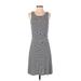 Market and Spruce Casual Dress - Sheath: Ivory Stripes Dresses - Women's Size Small