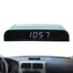 Horloge Numérique Shoous Solaire Adhésive pour Décoration Intérieure de Voiture Accessoire