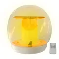 Boule lumineuse flottante solaire à LED avec télécommande sans fil lumière sous-marine étanche