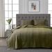 Joss & Main Grimshaw Quilt Set Polyester/Polyfill/Cotton in Green | King Quilt + 2 King Shams | Wayfair E201B734E3BD416982C06A591F0620D6