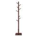 Latitude Run® Freestanding Wooden Coat Rack w/ 8 Hooks Wood in Brown | 69 H x 11.8 W x 11.8 D in | Wayfair 6998D3224A004A24A23FB18F14A246FE