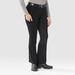 Piper Knit Everyday Mid - Rise Bootcut Breeches by SmartPak - Full Seat - 26R - Black - Smartpak