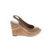 Antonio Melani Wedges: Tan Shoes - Women's Size 10