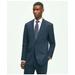 Brooks Brothers Men's Explorer Collection Slim Fit Wool Checked Suit Jacket | Navy | Size 36 Regular