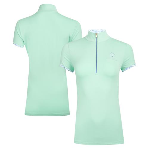 The 151st Open Royal Liverpool Zip Polo Fairway & Greene – Grün – Damen