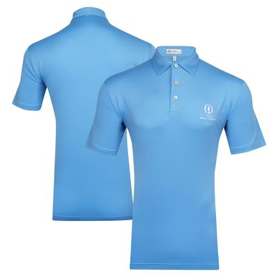 The Open 151st Royal Liverpool Peter Millar Poloshirt – Blau Image