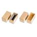 NUOLUX Wooden Box Wooden Tool Box Photo Storage Box Jewelry Sliding-lid Wooden Box