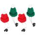 4pcs Portable Small Hat Mini Xmas Hat Small Hamster Christmas Costume Cap Xmas Party Favor