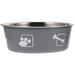 Stainless Steel Pet Bowl Dog Food Bowl Pet Food Bowl Printed Pattern Dog Bowl Puppy Dog Food Dog Bowl Dog Feeder